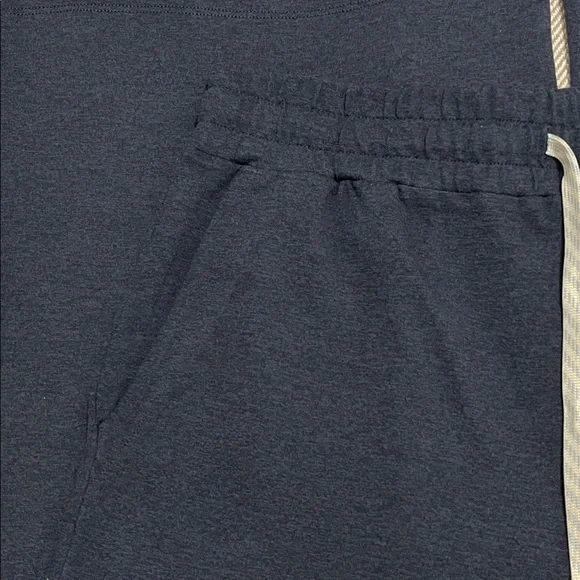 Vuori Halo Essential Cargo Wideleg Pants Midnight Heather Blue Small - Picture 8 of 16